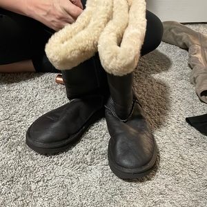 Brown boots